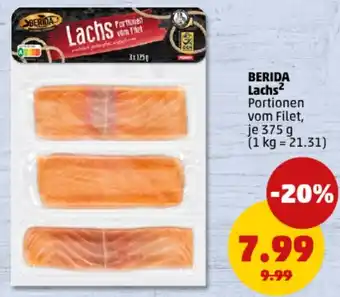 PENNY BERIDA Lachs Angebot