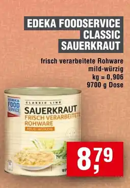 Handelshof EDEKA FOODSERVICE CLASSIC SAUERKRAUT Angebot