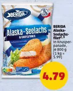 PENNY BERIDA Alaska- Seelachsfilet Angebot