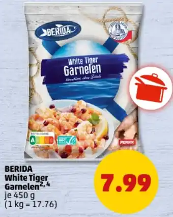PENNY BERIDA White Tiger Garnelen Angebot