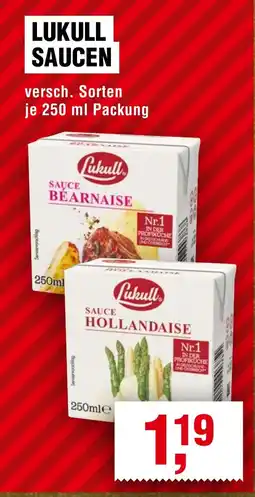 Handelshof LUKULL SAUCEN Angebot