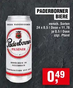 Handelshof PADERBORNER BIERE Angebot