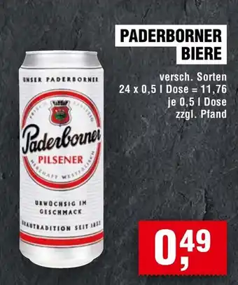 Handelshof PADERBORNER BIERE Angebot