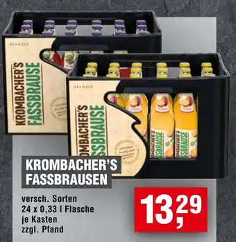 Handelshof KROMBACHER'S FASSBRAUSE Angebot