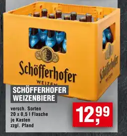 Handelshof SCHÖFFERHOFER WEIZENBIERE Angebot