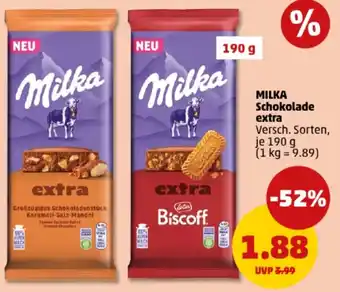 PENNY MILKA Schokolade extra Angebot