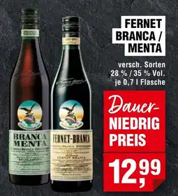 Handelshof FERNET BRANCA/ MENTA Angebot