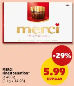 PENNY MERCI Finest Selection Angebot