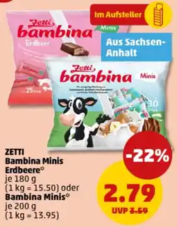 PENNY ZETTI Bambina Minis Erdbeere oder Bambina Minis Angebot