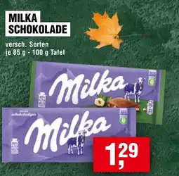 Handelshof MILKA SCHOKOLADE Angebot