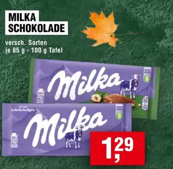 Handelshof MILKA SCHOKOLADE Angebot