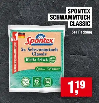 Handelshof SPONTEX SCHWAMMTUCH CLASSIC Angebot