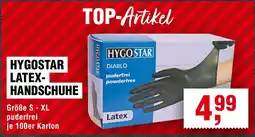 Handelshof HYGOSTAR LATEX- HANDSCHUHE Angebot