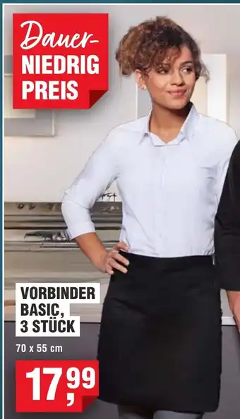 Handelshof KARLOWSKY VORBINDER BASIC, 3 STÜCK Angebot