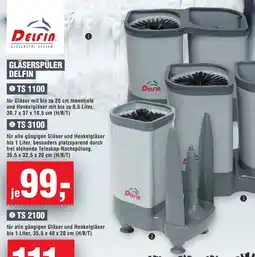 Handelshof DELFIN GLÄSERSPÜLER TS 1100 o. TS 3100 Angebot