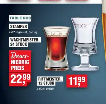 Handelshof TABLE ROC STAMPER Angebot