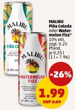PENNY MALIBU Piña Colada oder Watermelon Fizz Angebot