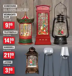 Handelshof SCHNEEKUGEL WEIHNACHTSBAUM Angebot