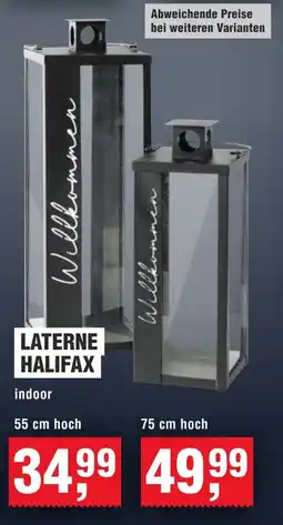 Handelshof LATERNE HALIFAX Angebot