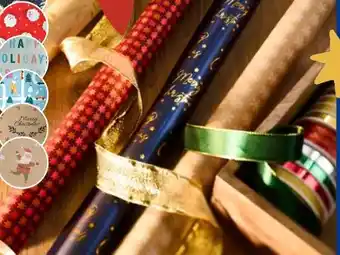 Aldi Süd Home Creation Weihnachtspackpapier Angebot