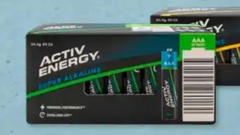 Aldi Süd Activ Energy Alkaline-Batterien Angebot