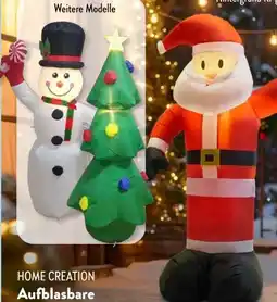Aldi Süd Home Creation Aufblasbare Weihnachtsfigur Angebot
