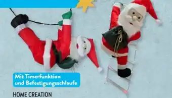 Aldi Süd Home Creation LED-Weihnachtsmann Angebot