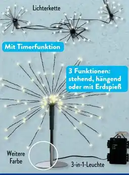 Aldi Süd Home Creation LED-Eiskristallleuchte Angebot