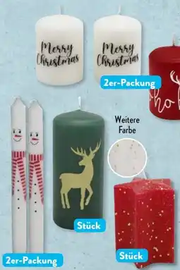 Aldi Süd Home Creation Weihnachtskerze Angebot