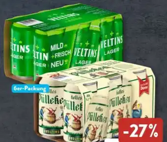 Aldi Süd Veltins Pülleken Helles Angebot