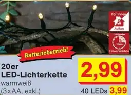 Wiglo Wunderland 20er LED-Lichterkette Angebot