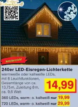Wiglo Wunderland 240er LED-Eisregen-Lichterkette Angebot