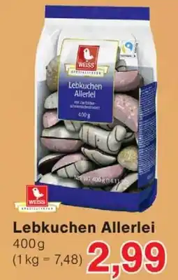Wiglo Wunderland WEISS Lebkuchen Allerlei Angebot