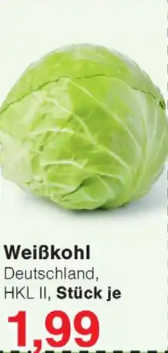Wiglo Wunderland Weißkohl Angebot