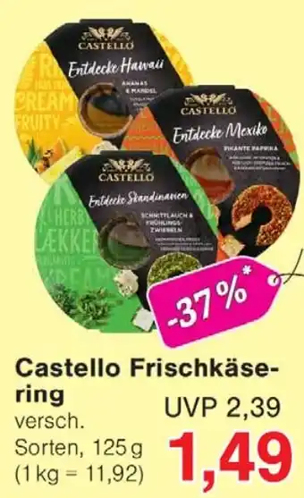 Wiglo Wunderland Castello Frischkäse- ring Angebot