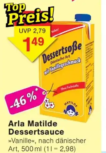 Wiglo Wunderland Arla Matilde Dessertsauce Angebot