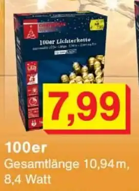 Wiglo Wunderland Lichterkette 100er Angebot