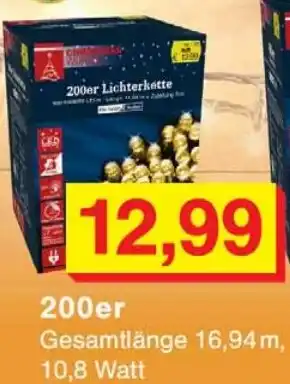Wiglo Wunderland Lichterkette 200er Angebot