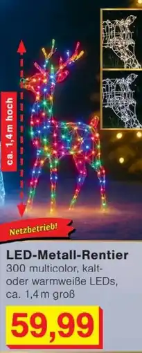 Wiglo Wunderland LED-Metall-Rentier Angebot