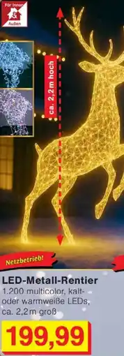 Wiglo Wunderland LED-Metall-Rentier Angebot