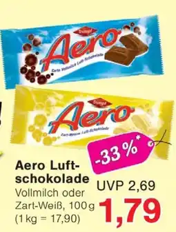 Wiglo Wunderland Aero Luft- schokolade Angebot