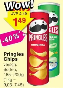 Wiglo Wunderland Pringles Chips Angebot
