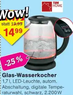 Wiglo Wunderland Glas-Wasserkocher Angebot