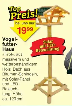 Wiglo Wunderland Vogel- futter- Haus Angebot