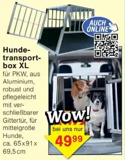 Wiglo Wunderland Hunde- transport- box XL Angebot