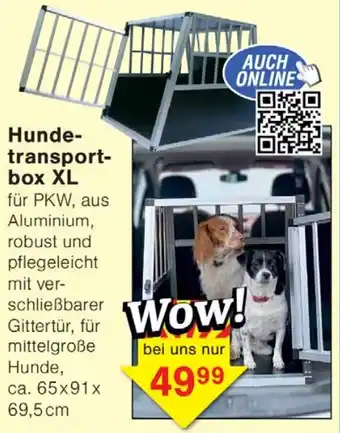 Wiglo Wunderland Hunde- transport- box XL Angebot