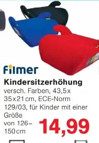 Wiglo Wunderland Filmer Kindersitzerhöhung Angebot