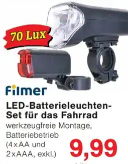 Wiglo Wunderland Filmer LED-Batterieleuchten- Set für das Fahrrad Angebot