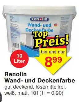 Wiglo Wunderland Renolin Wand- und Deckenfarbe Angebot