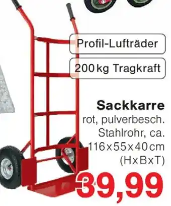 Wiglo Wunderland Sackkarre Angebot